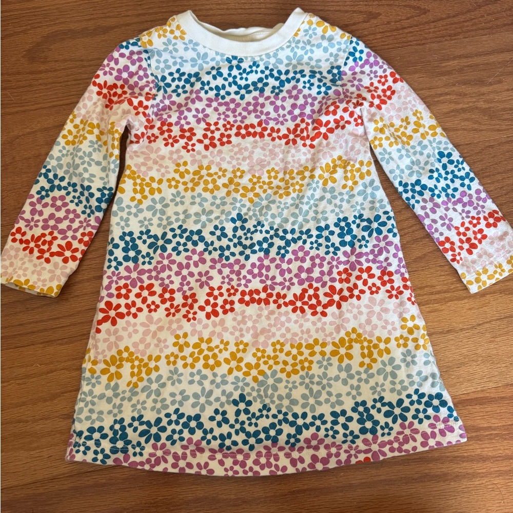 Hanna Andersson Multicolor Floral Kids Dress
